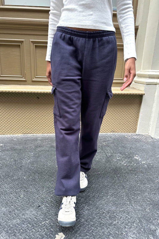 Rosa Pockets Sweatpants | Navy Blue / S/M