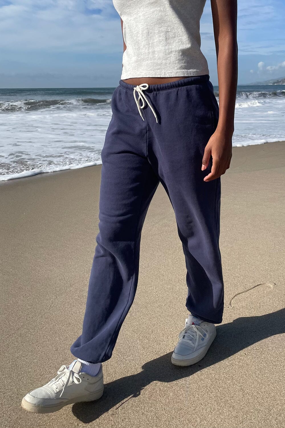 Rosa Tie Sweatpants | Classic Navy / S
