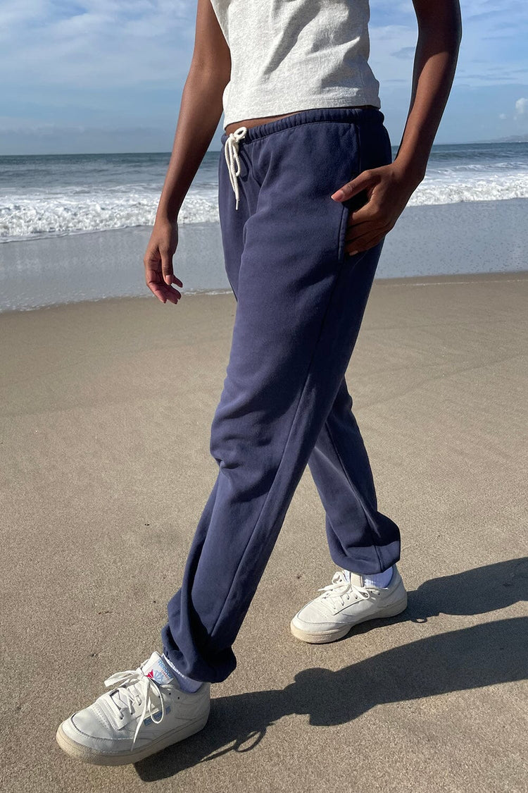 Rosa Tie Sweatpants | Classic Navy / S