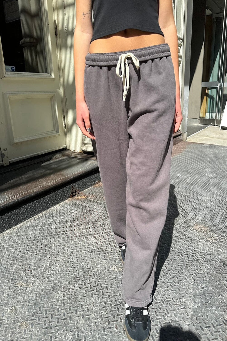 Anastasia Tie Sweatpants | Dark Grey / XS/S