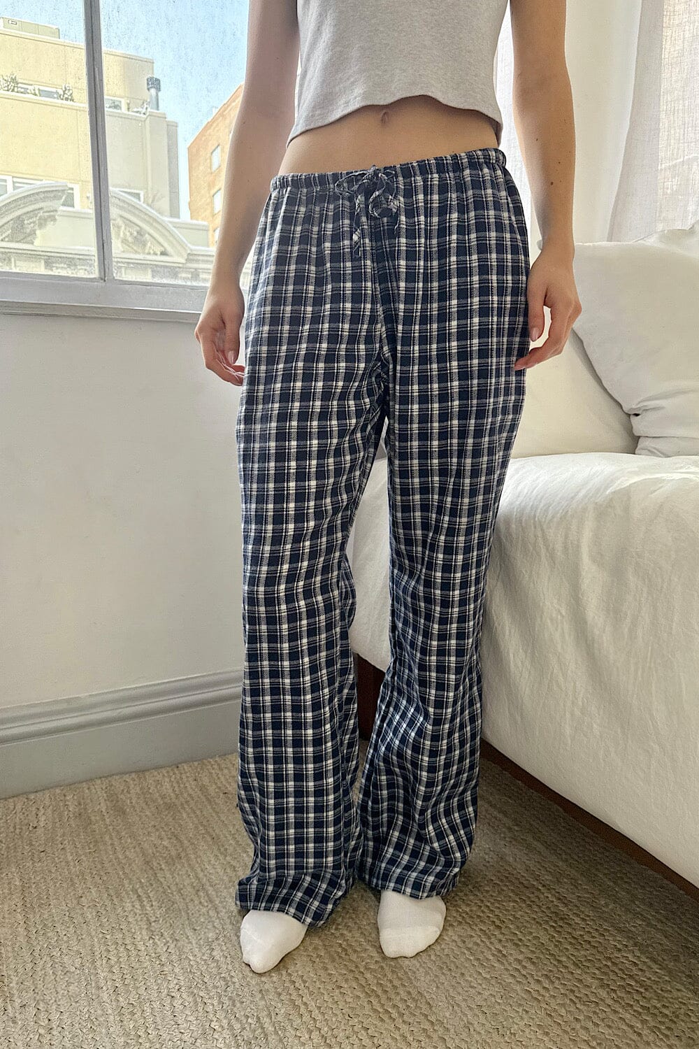 Noelia Plaid Pants – Brandy Melville