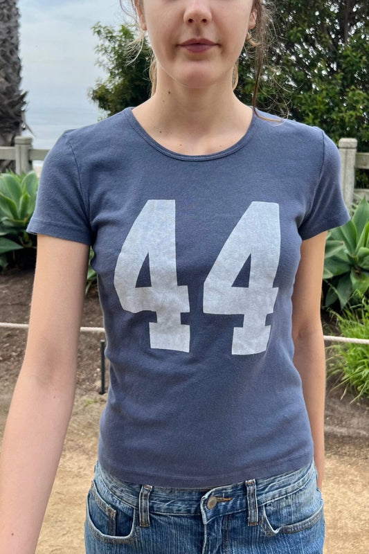 Hailie 44 Top | Faded Blue / S