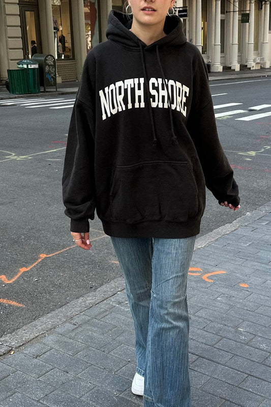 Christy North Shore Hoodie | Black / Oversized Fit