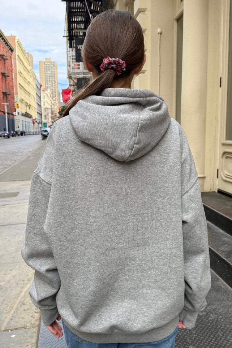 Christy New York Hoodie | Grey / Oversized Fit