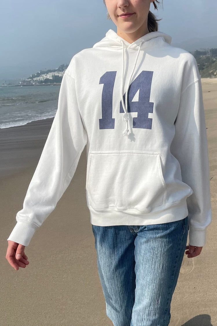 Christy 14 Hoodie | Natural White / S/M