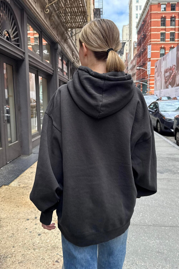 Christy Radio Silence Hoodie | Black / Oversized Fit