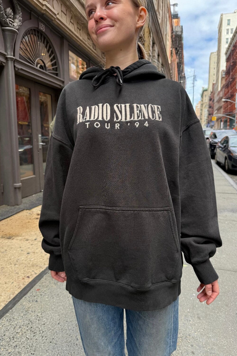 Christy Radio Silence Hoodie – Brandy Melville