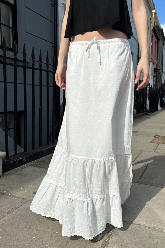 Olive Skirt | Natural White / XS/S