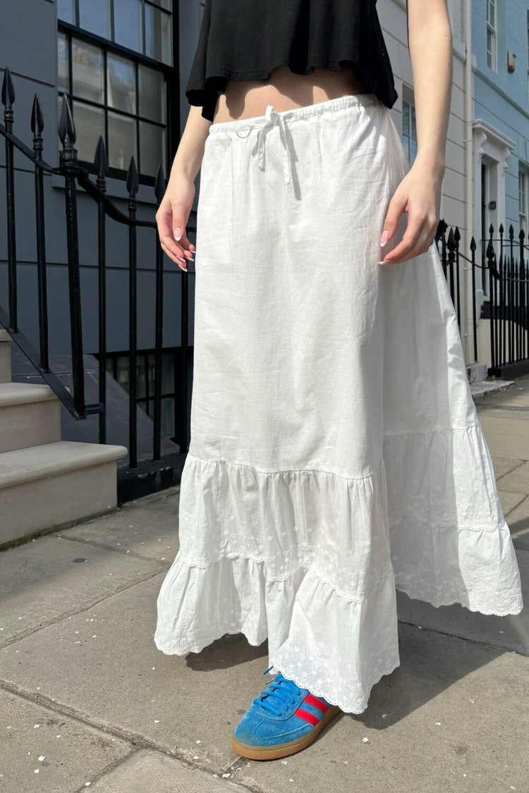 Olive Skirt | Natural White / XS/S