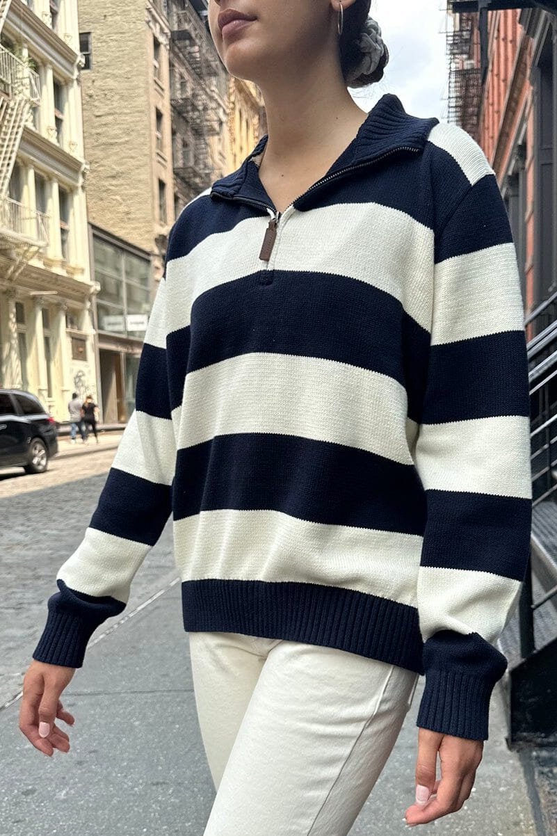 【ri】Brandy Melville スウェット Alana Zip-Up Sweater – Brandy Melville