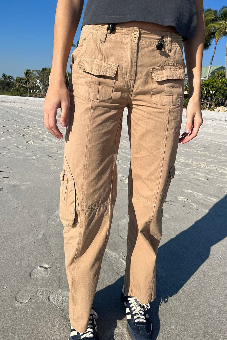 Kim Cargo Pants | Sand / S