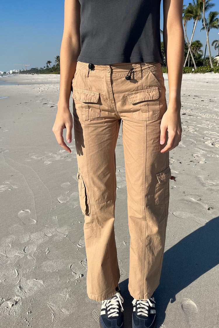 Kim Cargo Pants | Sand / S