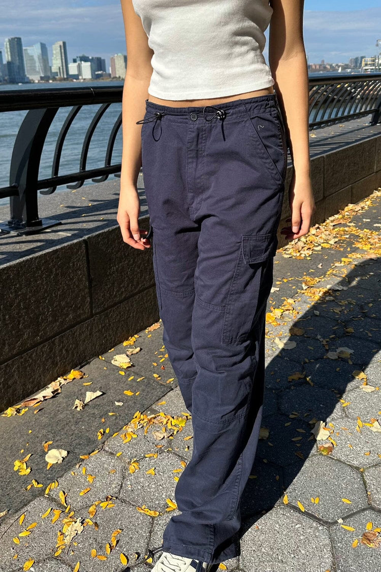 Jemma Cargo Pants | Navy Blue / S/M