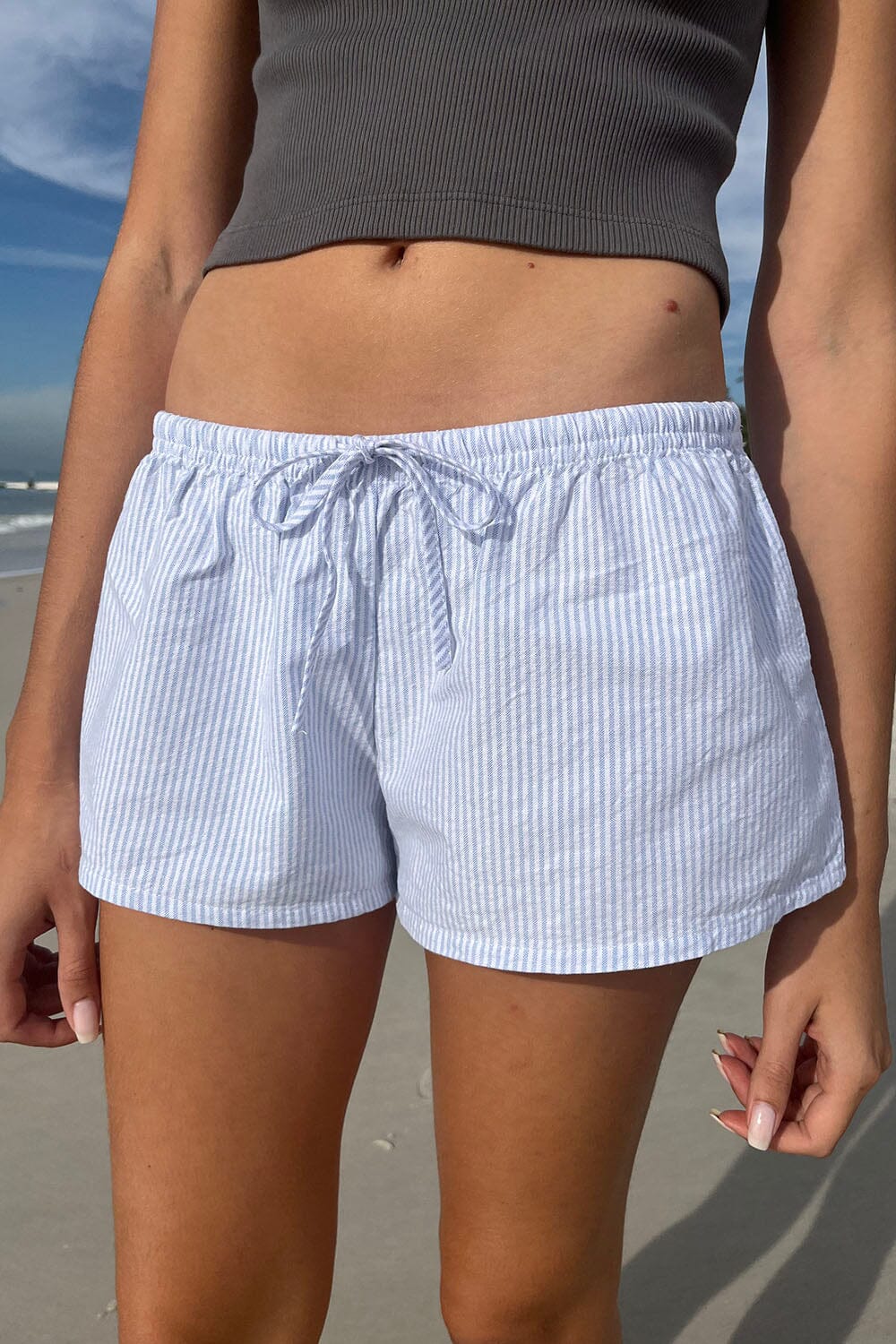 Keira Striped Boxer Shorts
