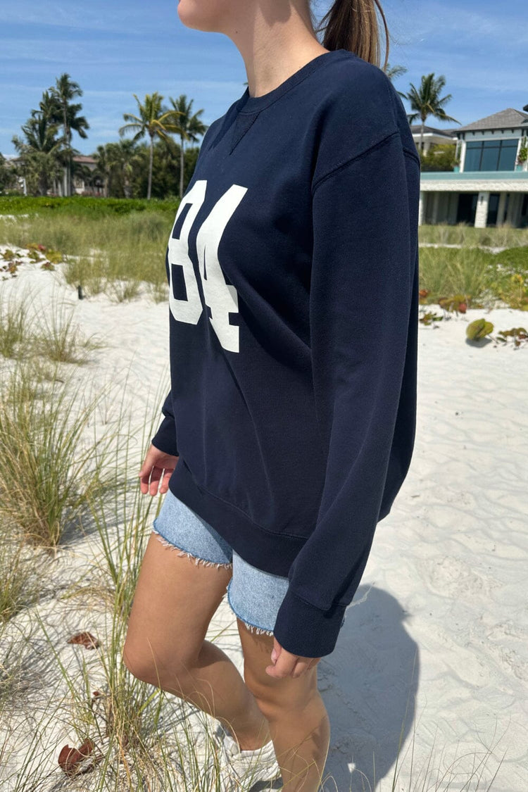 Erica 84 Sweatshirt | Classic Navy / Oversized Fit
