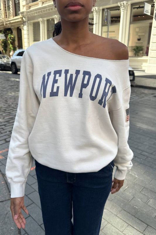 Erica Newport Sweatshirt | Cement / Regular Fit