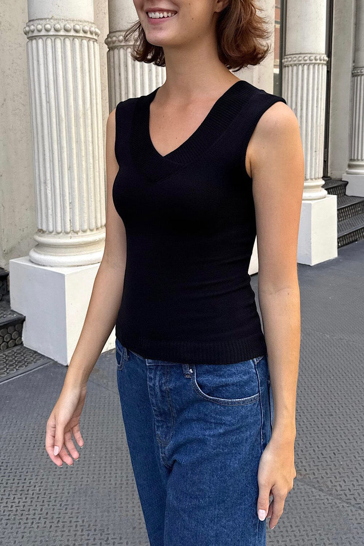 Amira Top | Black / XS/S