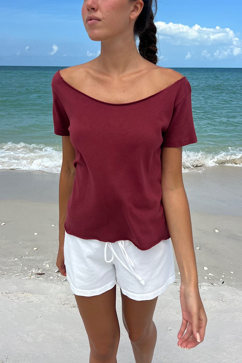 brandy melville off the shoulder dress Brandy Melville off the shoulder dress