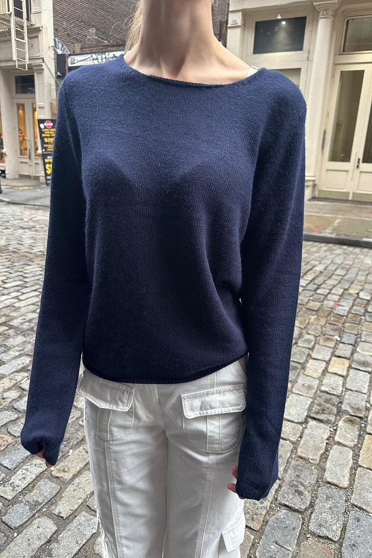 Stella Sweater | Navy Blue / S