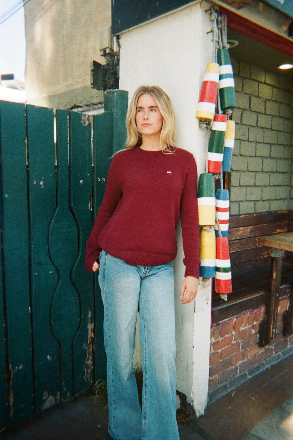 Brianna Cotton Sweater - Main Image