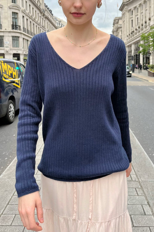 Renee Sweater | Navy / Regular Fit