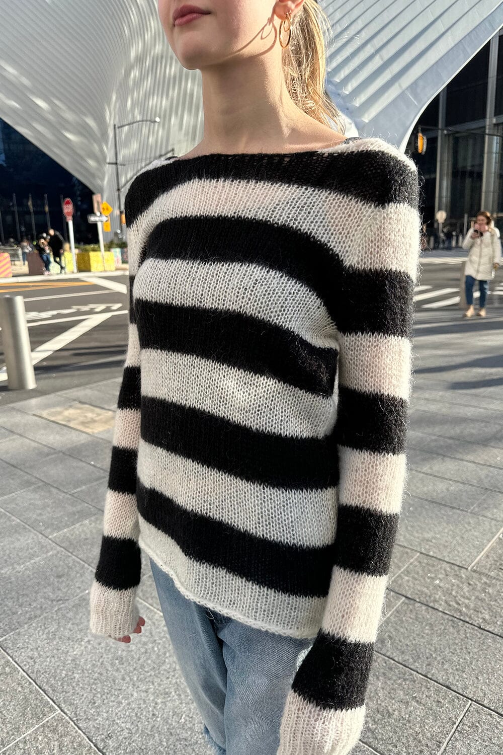 Colette Striped Sweater – Brandy Melville