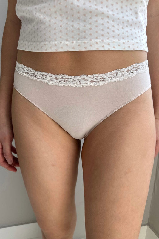 Lace Underwear | Taupe / S