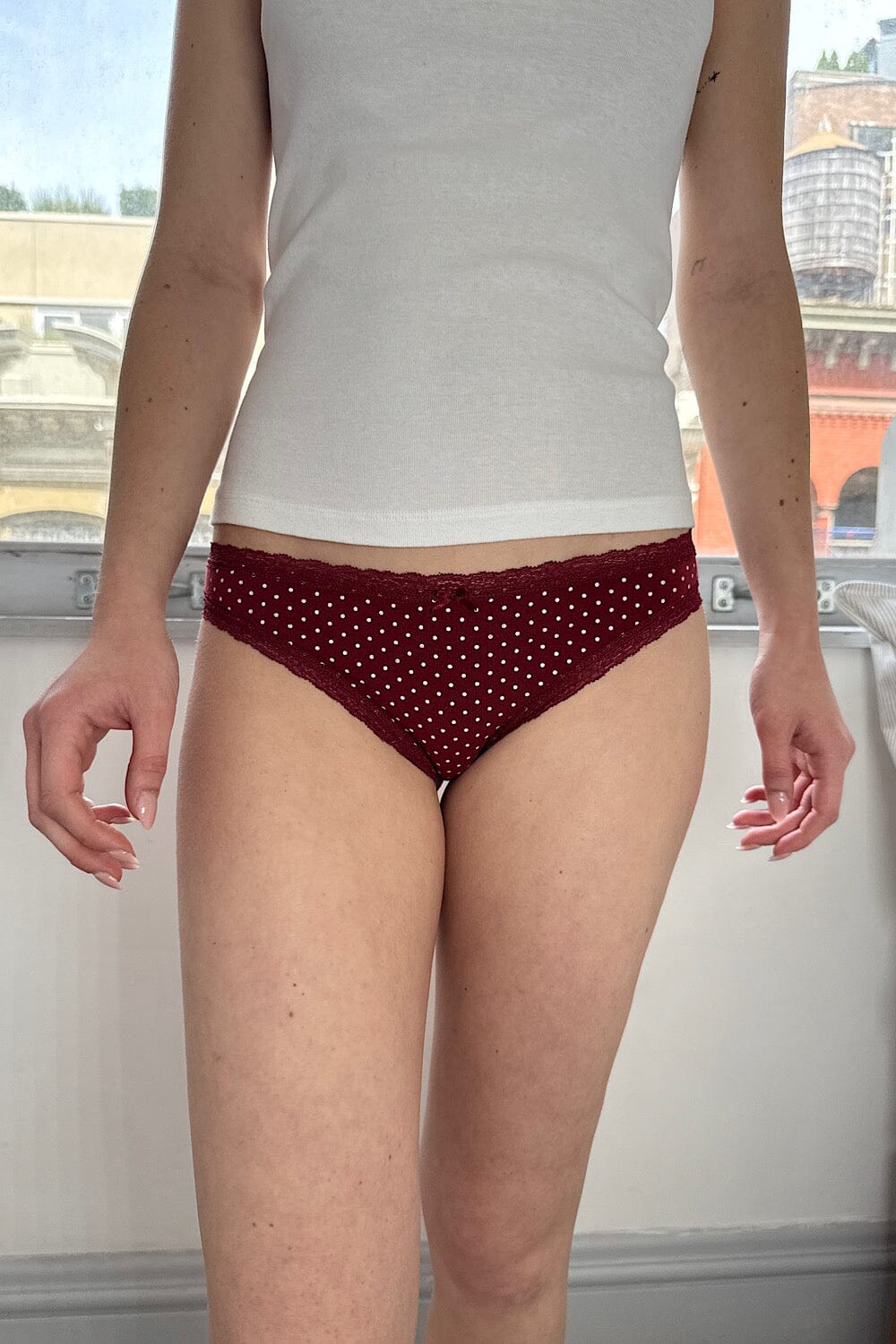 Brandy Melville Usa-Polka Dot Underwear