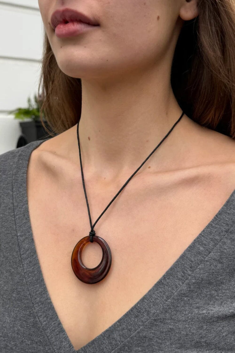 Rope Necklace | Black