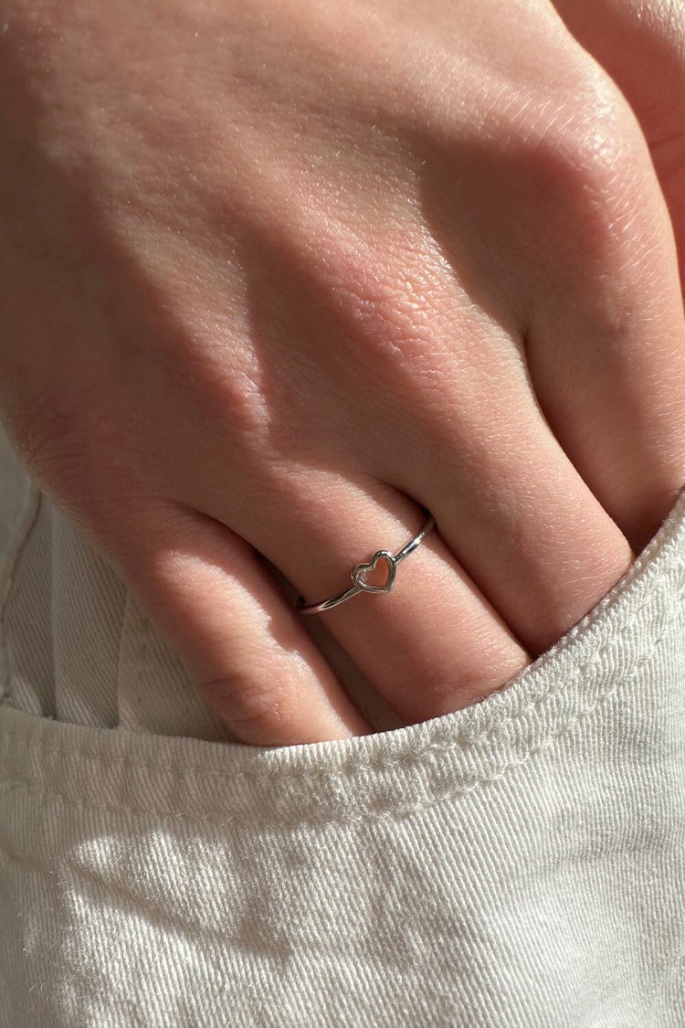 Heart Ring | Silver