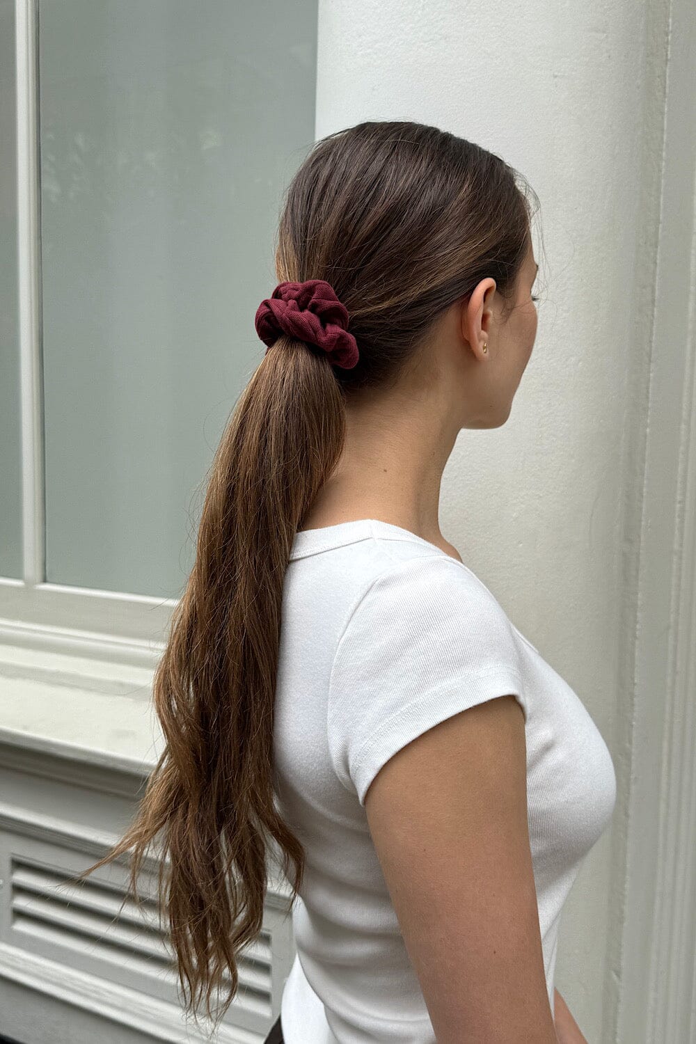 Brandy Melville USA-Eyelet Scrunchie display picture 3