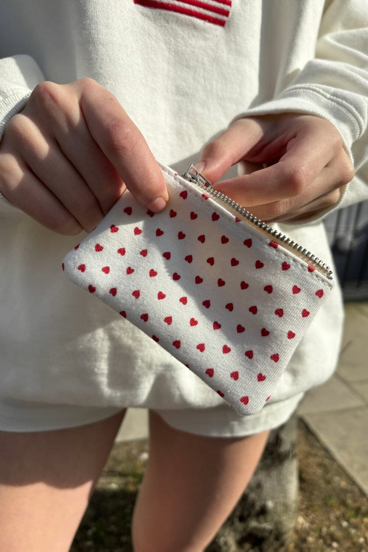Heart Coin Purse | Red