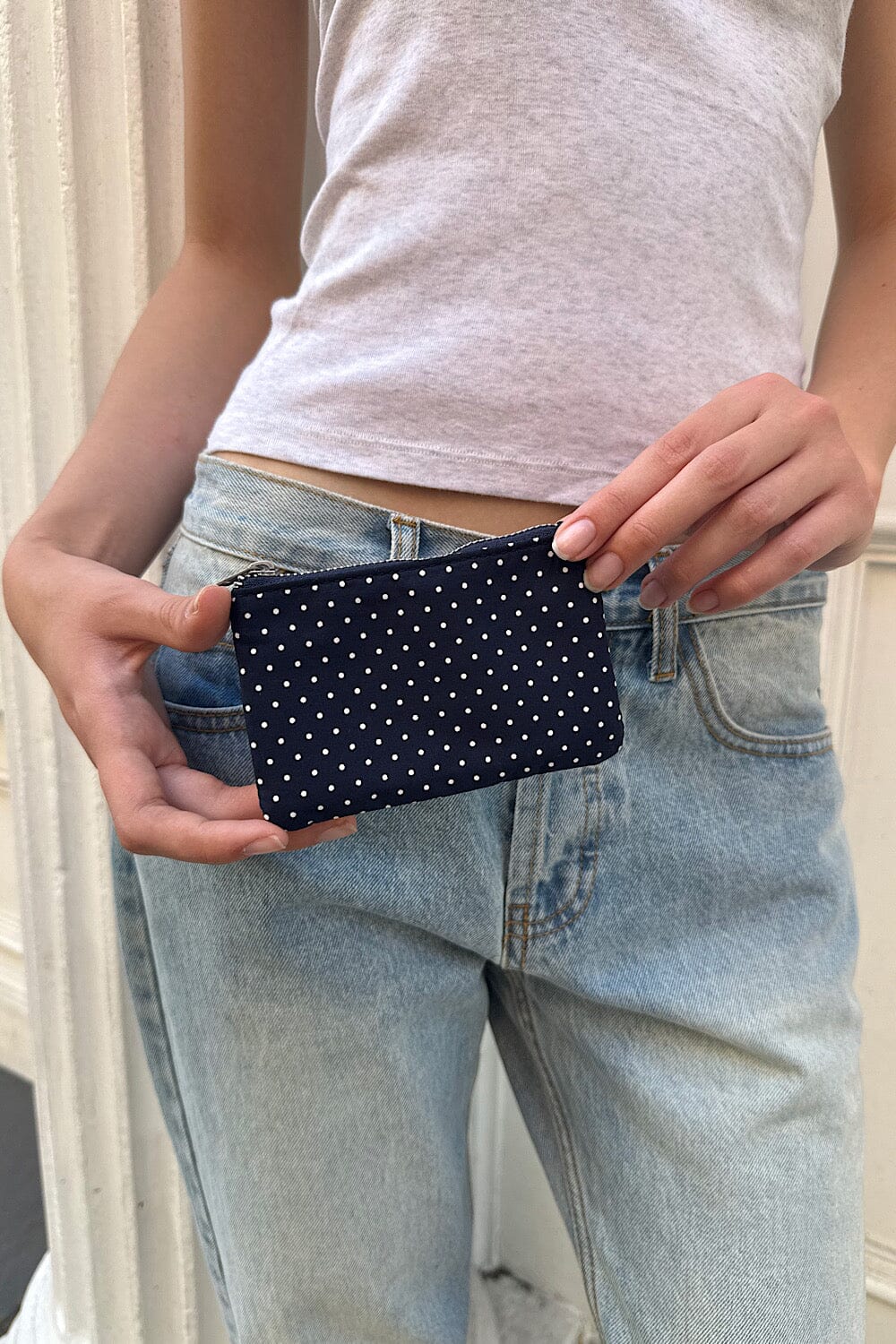 Brandy Melville Usa-Polka Dots Coin Purse