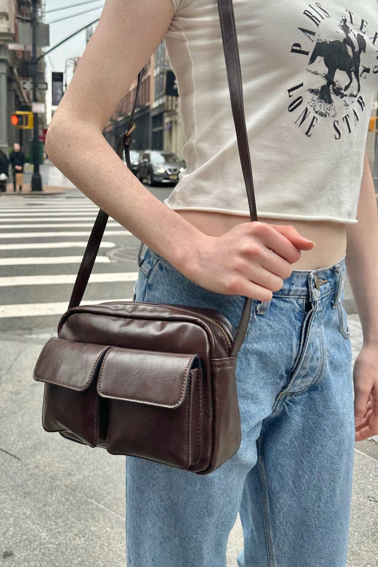 Shoulder Bag | Brown