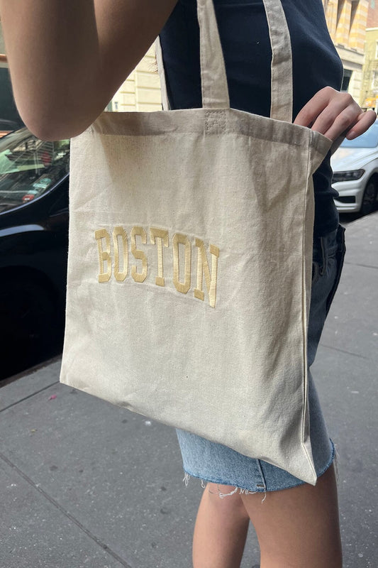 Boston Tote Bag | Ivory
