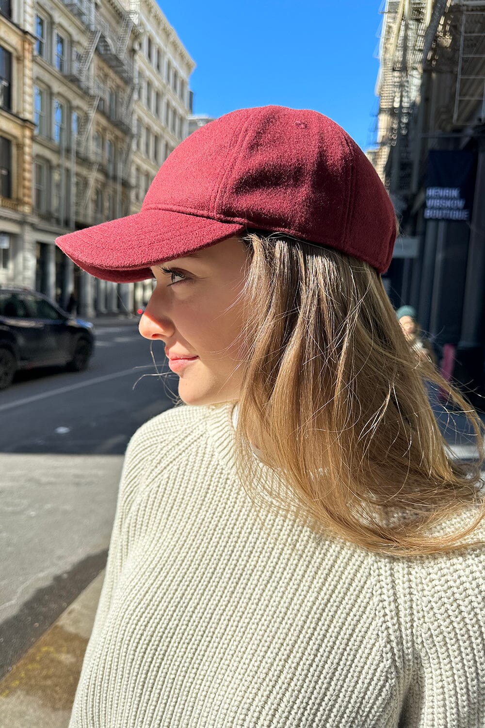 Winter Hats Brandy Melville Baseball Cap Katherine Felt Cap