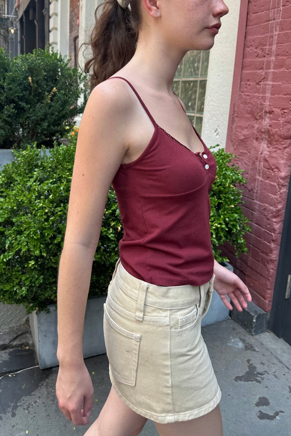 Tiffany Tank | Burgundy (Do Not Enable) OK / XS/S