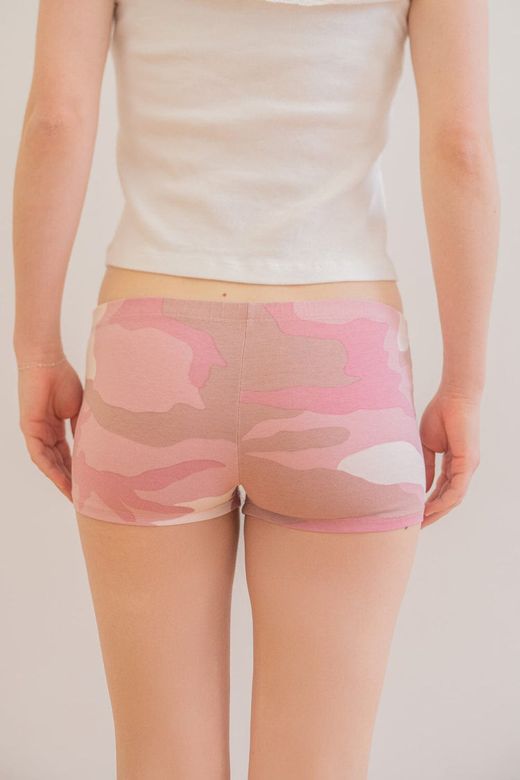 Camo Boxer Underwear | Light pink camouflage / XS/S