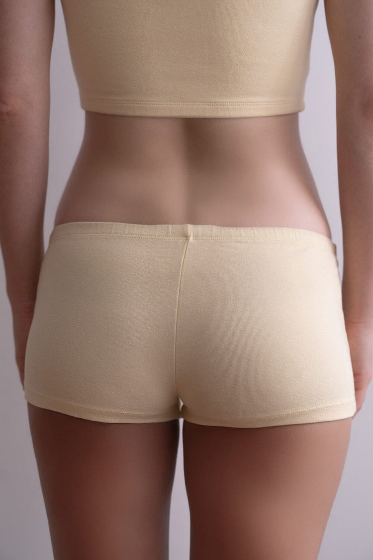 Boxer Underwear | Pastel Yellow / XS/S
