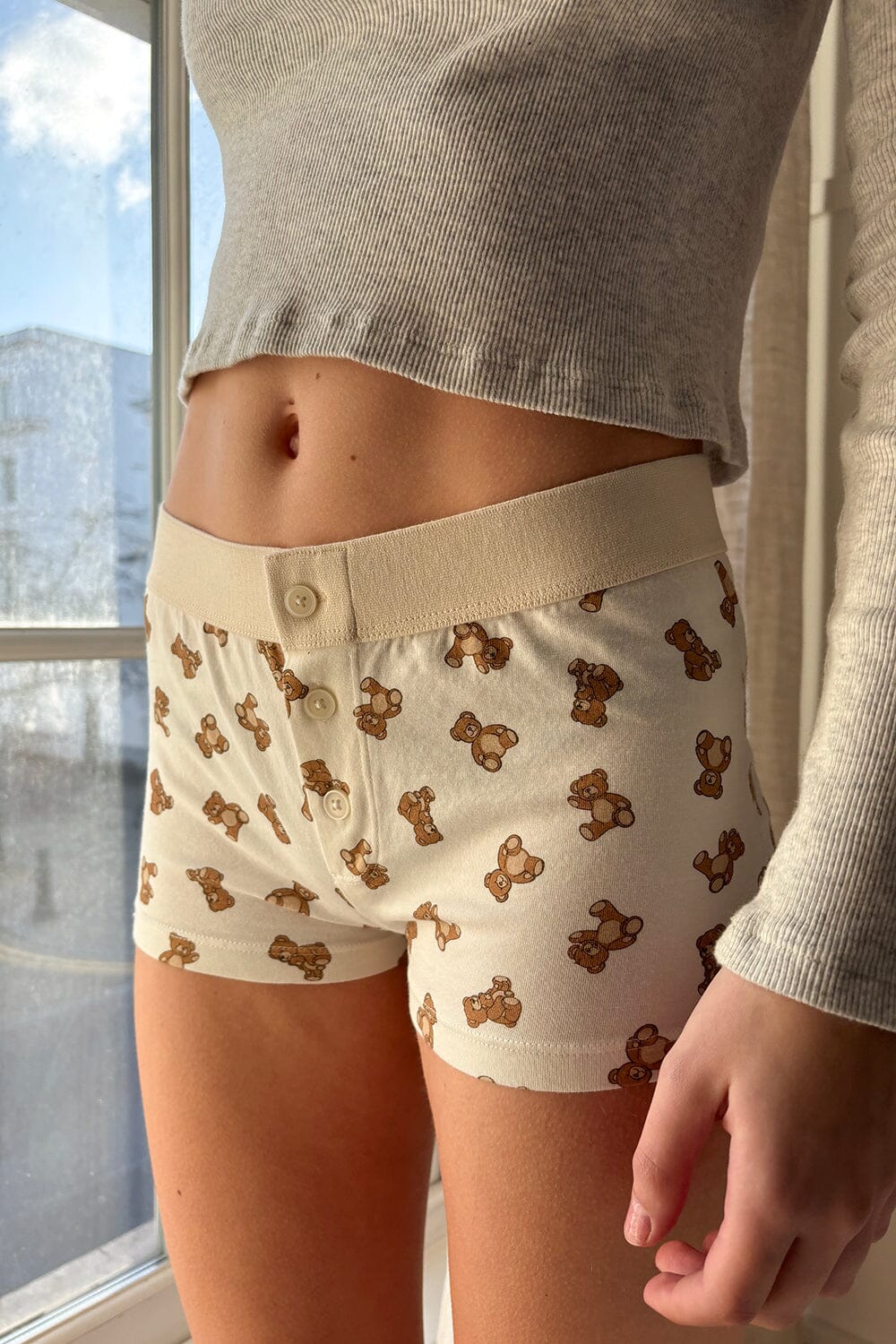 Boyshort Teddy Bear Underwear – Brandy Melville