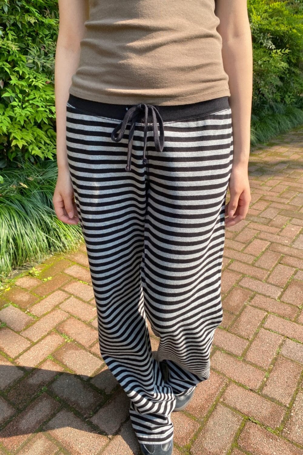 Hilary Striped Pants – Brandy Melville