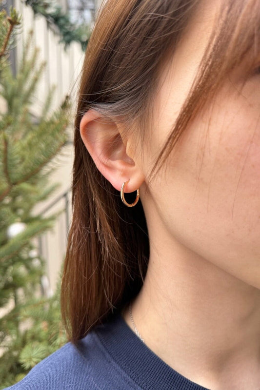 Hoop Earrings | Gold