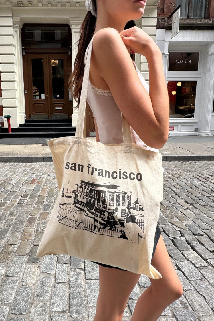 San Francisco Tote Bag | Ivory
