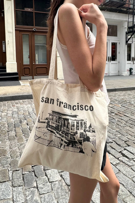 San Francisco Tote Bag | Ivory