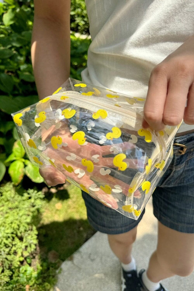 Ducks Makeup Bag | Clear