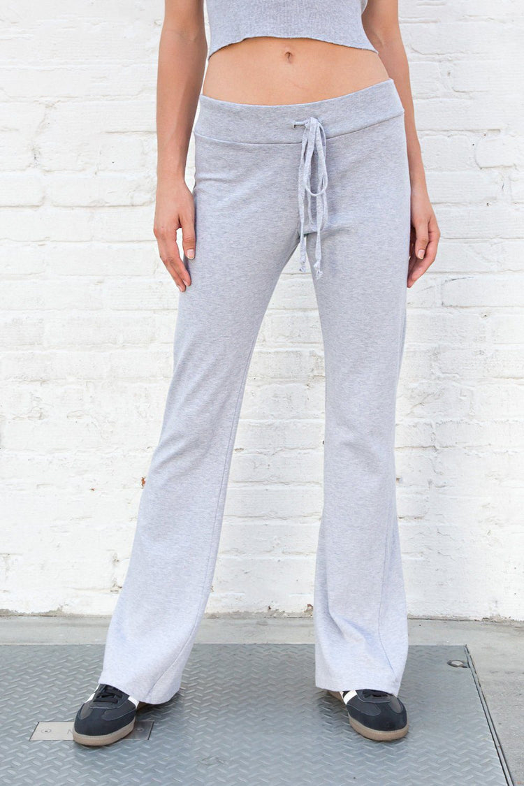 Hillary Yoga Pants | Light Heather Grey / XS/S