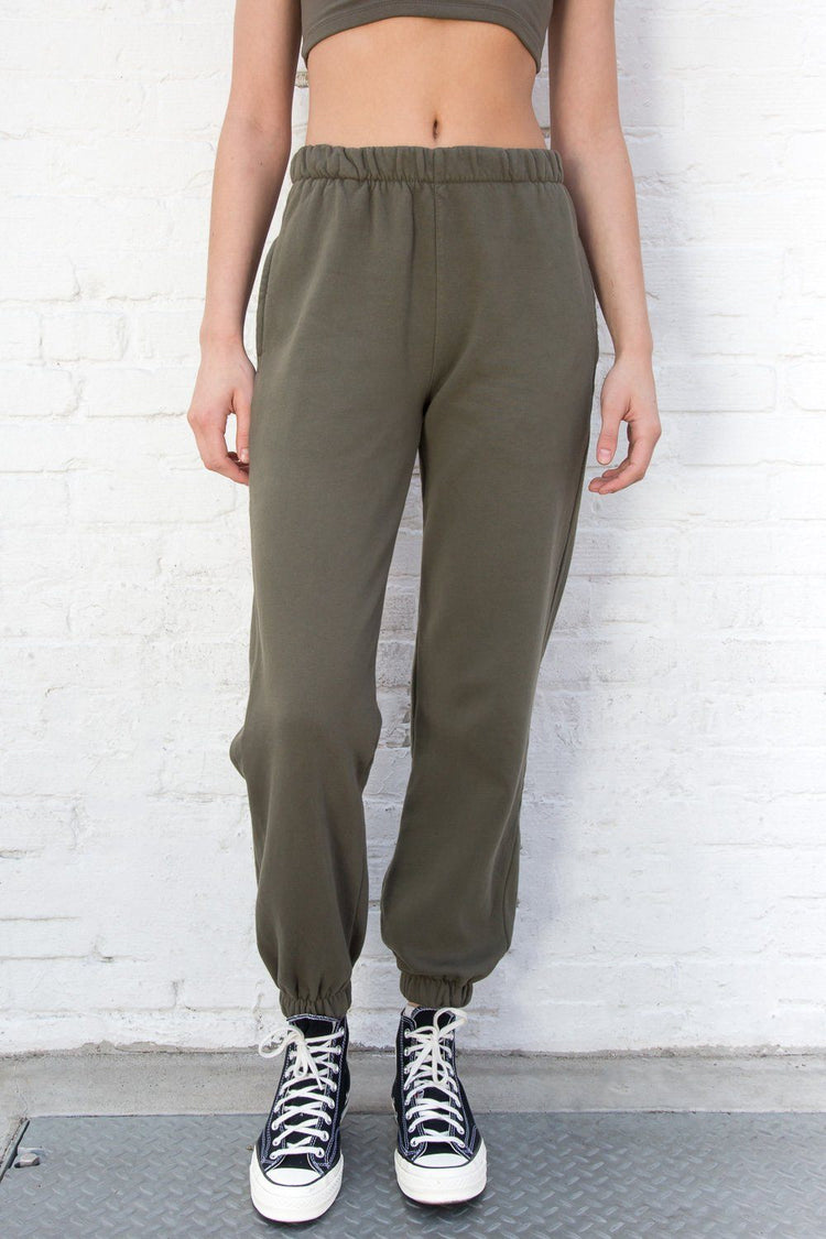 Rosa Sweatpants | Olive Green / S/M