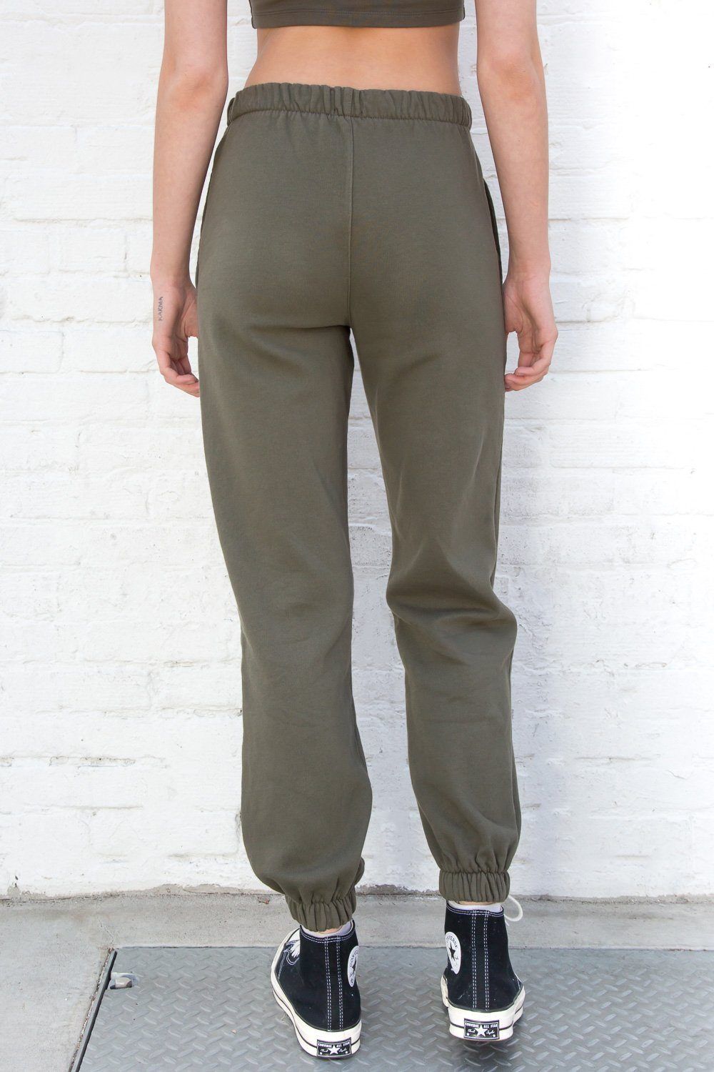 Rosa Sweatpants | Olive Green / S/M