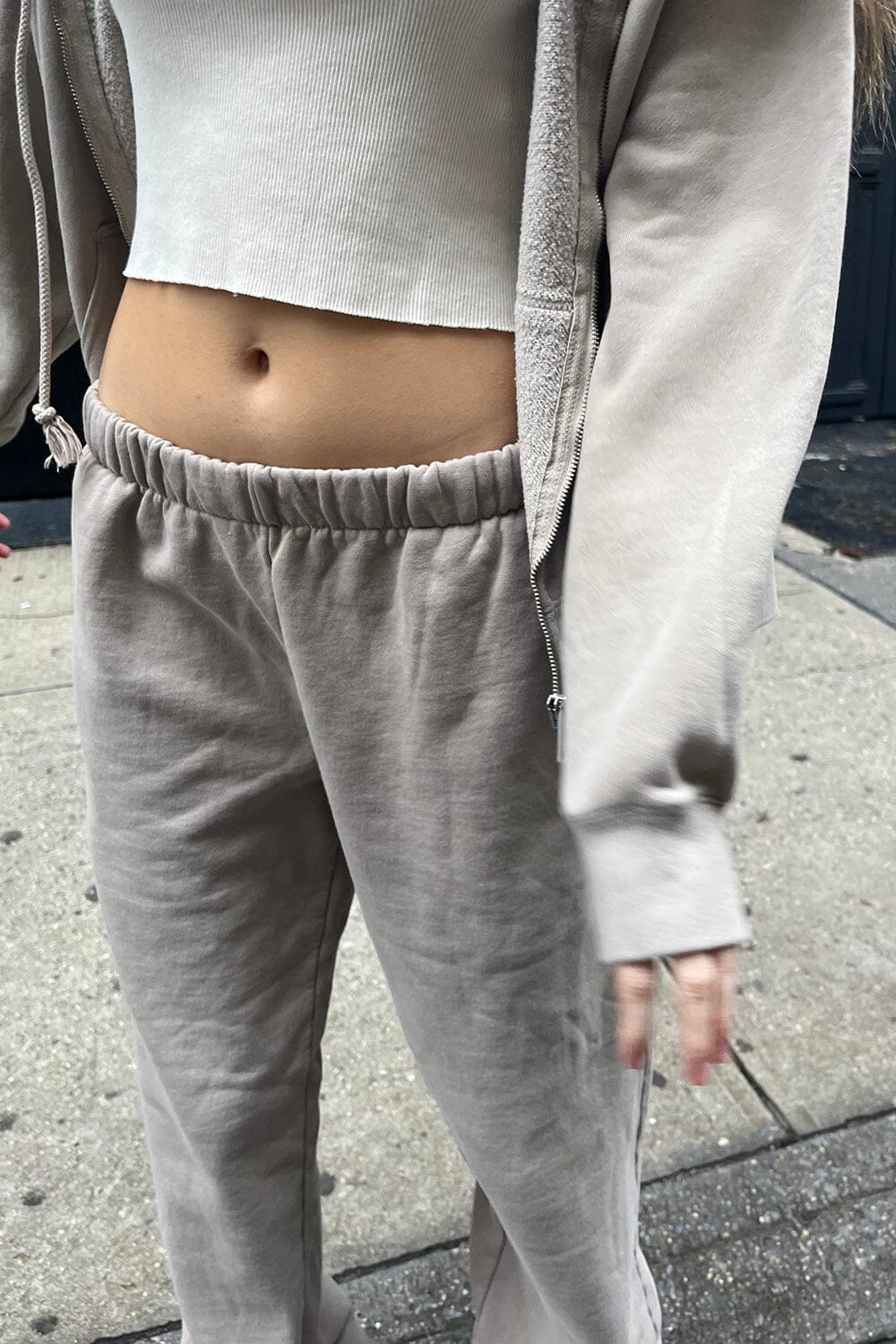 Rosa Sweatpants | smoke / S/M