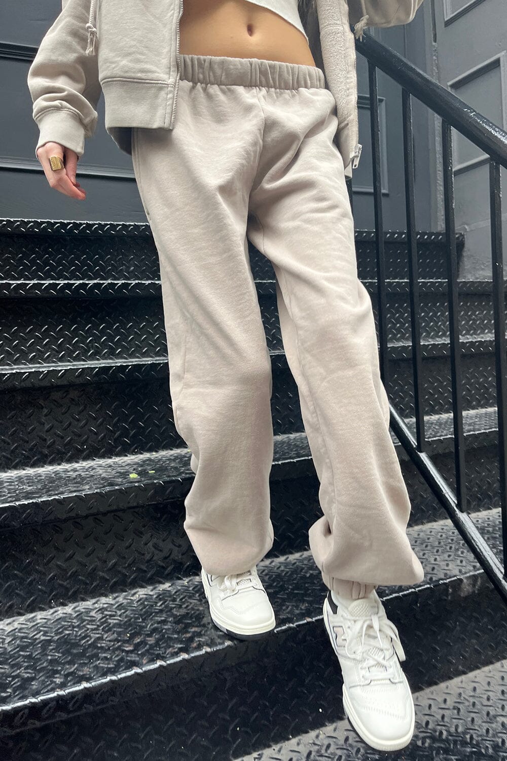 Rosa Sweatpants | smoke / S/M